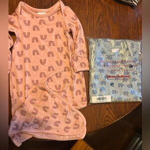 Hannah Andersson Baby Layette Gowns - New 3-6 month